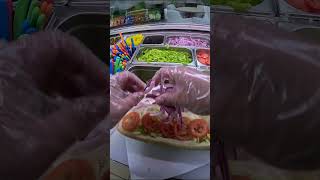 Subway Sandwiches POV Tuna Sub with Mayo shorts subway fastfood pov tuna sandwich [upl. by Meela679]