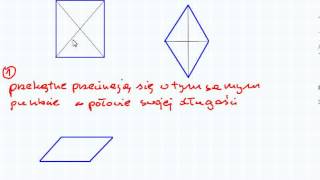 Środek symetrii figury  Matematyka Szkoła Podstawowa i Gimnazjum [upl. by Palmore]