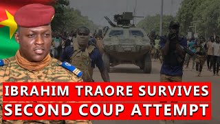 Burkina Faso’s Captain Ibrahim Traore survives second coup attempt in one month [upl. by Amethyst]