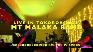 MT MALAKA BANDlive  Tokoroa2023  Lau Pele Ea  Stuck On You Mix [upl. by Ednalrym]