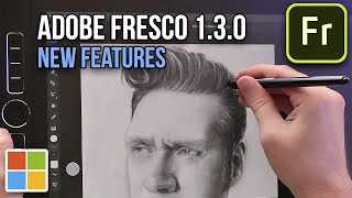 Adobe Fresco for WINDOWS 10  130 New Features [upl. by Adeehsar]