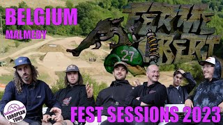 Fest Sessions 2023 Malmedy Ferme Libert NICO VINK JAXSON RIDDLE REMY MORTON MC MILLAN TALUS TURK [upl. by Nyltyak828]