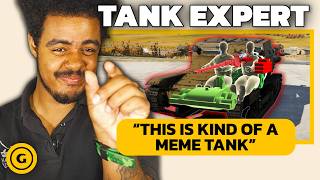 Tank Expert Reacts to Tanks In Games [upl. by Adiaj]