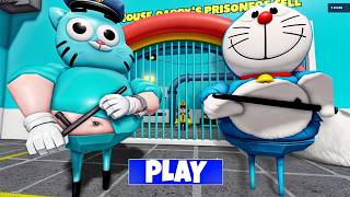 DORAEMON BARRYS PRISON RUN obby Roblox [upl. by Stoops]