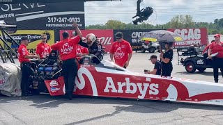 Clay Millican US Nationals Indy 2024 Top Fuel Winner nhra dragracing 👍 [upl. by Eelram]