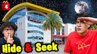 5 DAYS IN WORLDS BIGGEST MCDONALDS HIDE amp SEEK [upl. by Muffin]