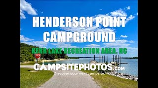 Henderson Point Campground  Kerr Lake Recreation Area NC [upl. by Beaston241]