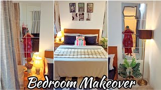 Modern amp Smoky Bedroom Ideas With Artment Reflect Full Length Mirror Tiles 😍 Bedroom Makeover [upl. by Ased]