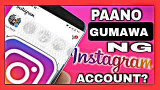 PAANO GUMAWA NG INSTAGRAM ACCOUNT [upl. by Madalena]