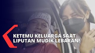 Tak Bisa Mudik Jurnalis Kompas TV Justru Bertemu Keluarga di Titik Peliputan Arus Mudik Lebaran [upl. by Areema]