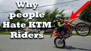 KTM 525 Dual sport Test Drive [upl. by Noonan]