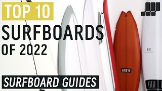 Top 10 Surfboards Of 2022 [upl. by Meekahs]