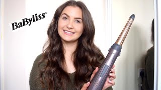 Testing the BaByliss Air Style 1000  Dyson Airwrap dupe On long thick hair [upl. by Enelyk]