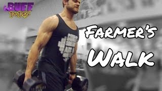 How to Perform the Farmers Walk  Exercise Tutorial [upl. by Assiralc909]