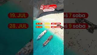 Zakintos Last Minute  Party putovanja za mlade već od 230€ travel summer beach partytravel [upl. by Leese]