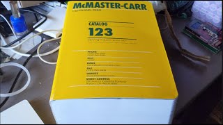 Unboxing McMaster Catalog [upl. by Dirk]