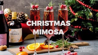 Christmas Mimosa Recipe [upl. by Lednik821]