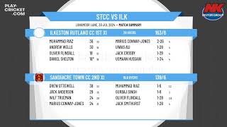 Sandiacre Town CC 2nd XI v Ilkeston Rutland CC 1st XI [upl. by Christiansen]