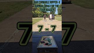 AAR Cornhole Ripper X Airmail Drag cornhole cornholebags 4bagger airmail hybridmaterial [upl. by Aaren989]