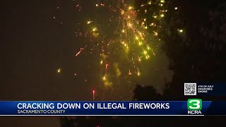 Sacramento Metro Fire partners with law enforcement agencies to crack down on illegal fireworks [upl. by Lam]