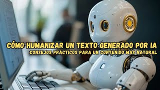 Cómo Humanizar un Texto Generado por IA Consejos Prácticos para un Contenido más Natural 📝🤖 [upl. by Modnar262]