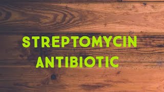 streptomycin antibiotic MScFinal  Organic chemistry [upl. by Arret]