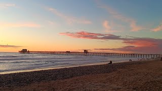 Oceanside Harbor and The Strand at sunset [upl. by Spanos36]