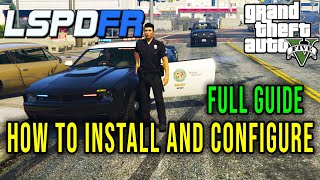 2024 HOW TO INSTALL LSPDFR POLICE MOD FULL GUIDE  GTA 5 [upl. by Llerdnod]