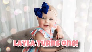 Laylas 1st Birthday  Vlog 296 [upl. by Blasius310]