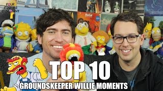 Top 10 Groundskeeper Willie Moments [upl. by Connor]