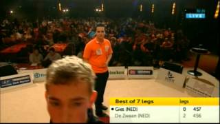 Zuiderduin Masters 2012  De Zwaan vs Gies [upl. by Kcirad]