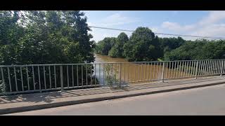 Update Hochwasser Linnich Körrenzig Rurbrücke 160721 [upl. by Ainotal275]