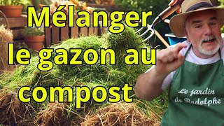 Comment mélanger du gazon et de la paille dans le compost [upl. by Egerton]