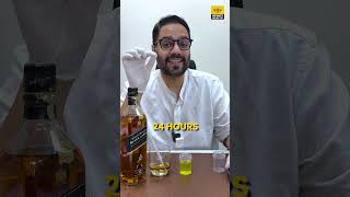 How long does alcohol stay in your body ytshorts [upl. by Wootten]