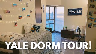 COLLEGE DORM TOUR 2020  yale university freshman year [upl. by Lynnette783]