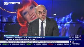 Fabrice Paire Groupe Partouche Bientôt davantage de casinos le jackpot pour les grands groupes [upl. by Helga]