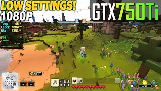 Minecraft Legends GTX 750 Tİ  1080p Low [upl. by Anauqat864]