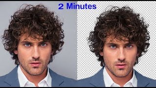 Cut Out Hair 2 MINUTES Photoshop Tutorial 2019  Easy Tutorial [upl. by Yvaht]