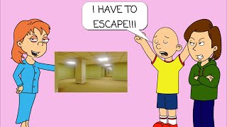 Rosie Sends Caillou to THE BACKROOMSGrounded [upl. by Rehctaht596]