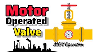 Motor Operated Valve Working Principal  MOV Valve Operation [upl. by Niwrehs783]