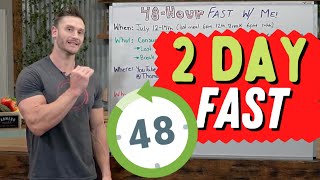 48Hour Fasting Challenge  Come Do a 2 Day Fast with Me [upl. by Dahlia615]