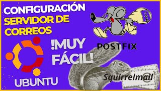 🌟 Instalación de Servidor de Correos en Ubuntu con Postfix y SquirrelMail Guía Fácil [upl. by Enilasor649]