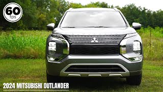 2024 Mitsubishi Outlander Review  NOW With 2yr30k Miles of FREE Maintenance [upl. by Hareenum790]