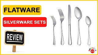 🏆 Best Flatware Silverware Sets In 2023 ✅ Top 5 Tested amp Reviewed [upl. by Niela730]