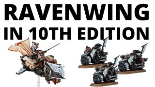 Ravenwing in Warhammer 40K 10th Edition  Company of Hunters and Codex Dark Angels Bikes  Speeders [upl. by Dore]