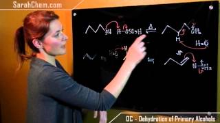 Dehydration of Primary Alcohols [upl. by Emoreg]