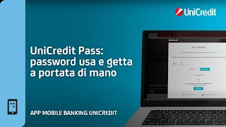 UniCredit Pass password usa e getta a portata di mano  App Mobile Banking [upl. by Mcclelland]