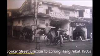 Malacca in 1930s and 1970s [upl. by Sucramat183]