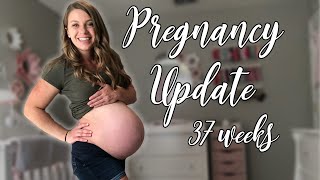 37 WEEK PREGNANCY UPDATE  FIRST TIME PREGNANCY [upl. by Vernice64]