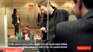 Simple Personal and Fair  Santander UK TV Advert 30 seconds [upl. by Tenrag5]